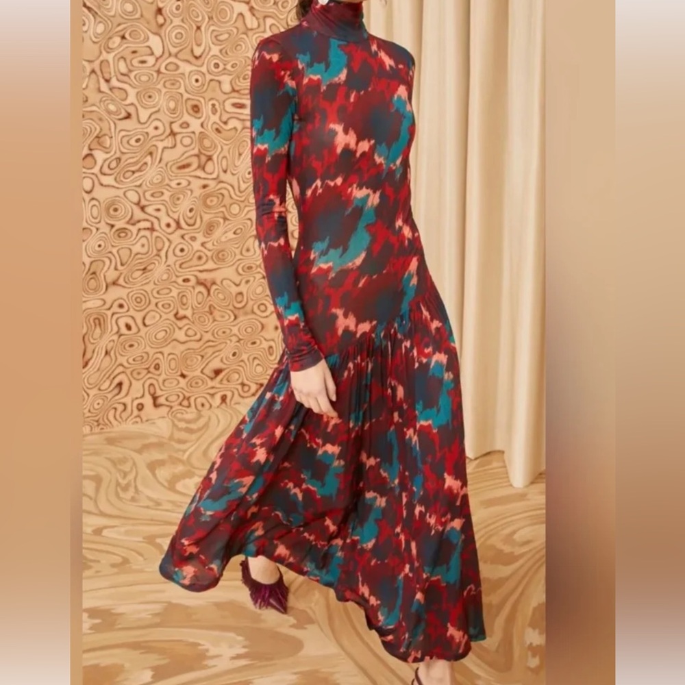 Ulla Johnson Fernanda Ametrine Maxi Dress Sz XL